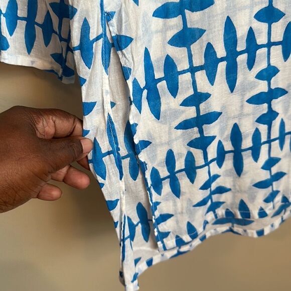 Barbara Gerwit Cotton Tunic Top S - Picture 4 of 9